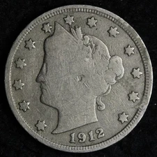 1912-S Liberty V Nickel VG E290 ZXAPN