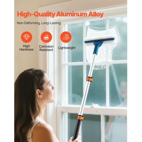 Telescopic Extension Pole 1.76-4 FT MultiPurpose Extendable Pole Sturdy