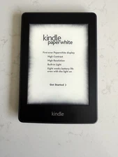 Amazon Kindle Paperwhite EY21 Ereader - Black - Factory Reset