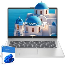 HP 17.3" HD Touch Laptop 4.5GHz 6core AMD Ryzen 5 UpTo 64GB RAM 2TB SSD Win11Pro