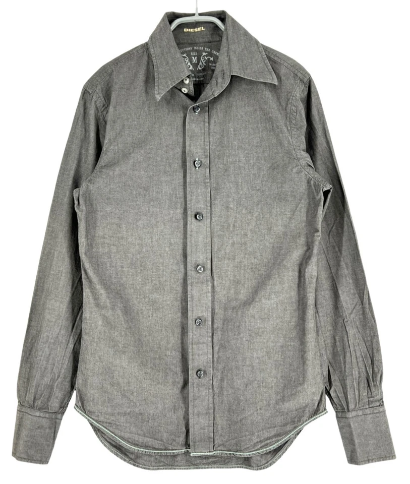 Diesel Herren Langarm Hemd Casual Größe M - Bild 1 von 4