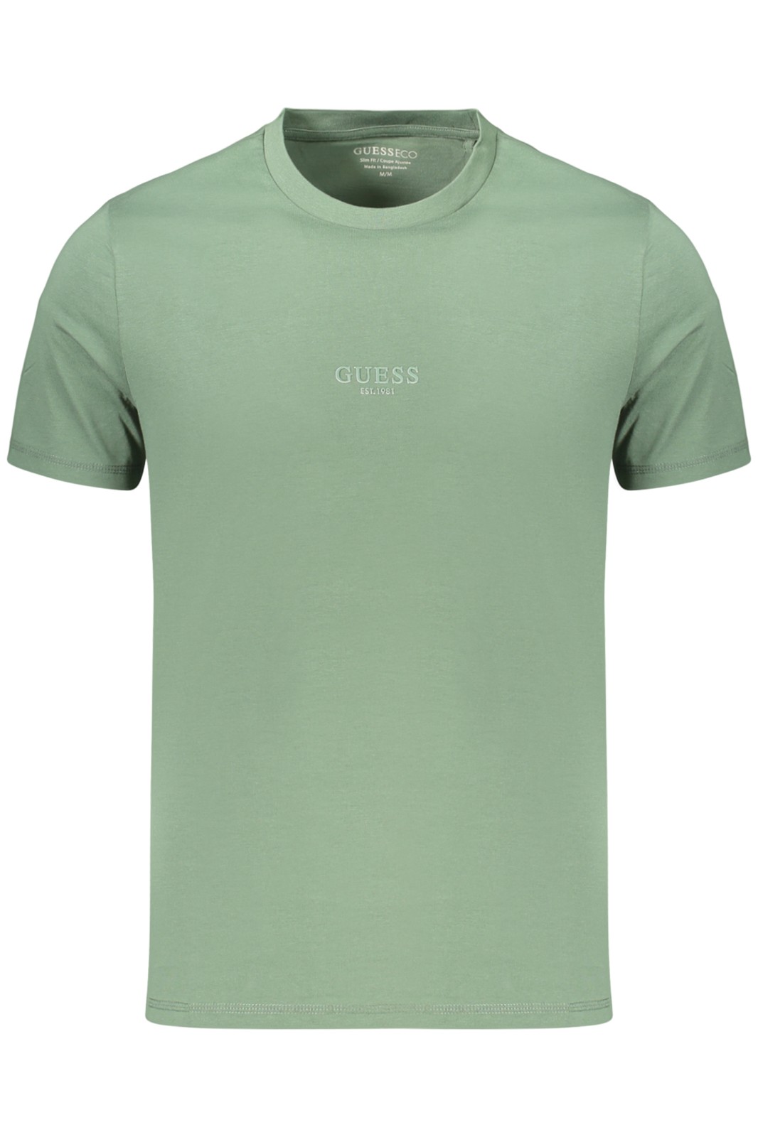 Guess Uomo Verde Top, L, New, - Immagine 2