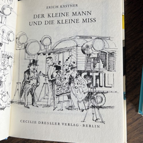 Konvolut Erich Kastner Bücher Das Fliegende Klassenzimmer, Der Kleine Mann Und Fräulein - Bild 3 von 6