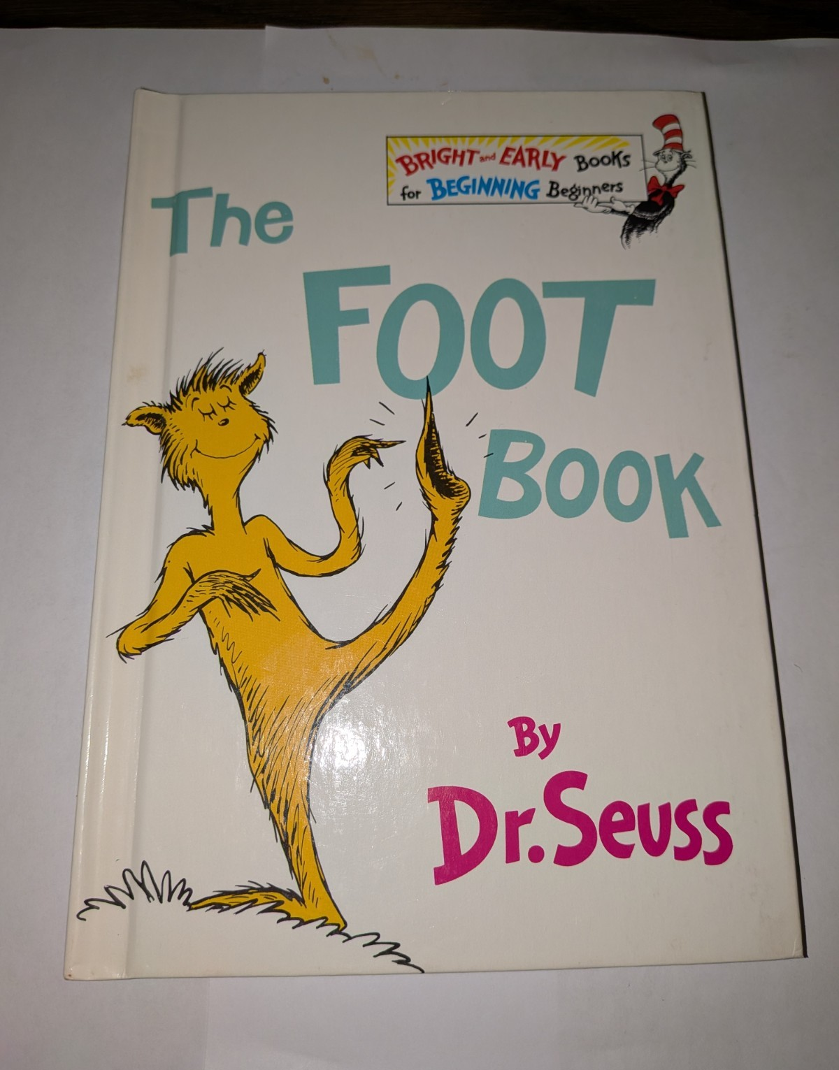 Dr. Seuss The Foot Book Bright & Early Beginning Readers HC Illustrated