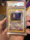 1999 Pokémon Fossil Gengar Holo #5 PSA 8 NM-MT