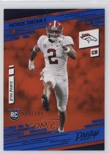 2021 Panini Prestige Rookies Xtra Points Blue /249 Patrick Surtain II #245 18ru