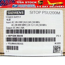 New Siemens SITOP PSU200M 10 A power supply 6EP1334-3BA10 6EP13343BA10
