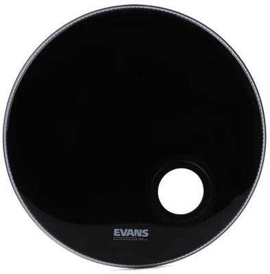 Evans EMAD Resonant Bass Drumhead - 22'' - Ebony