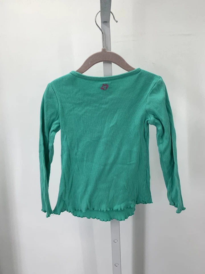 Camisa manga larga para niñas Okie Dokie talla 4T Foto 2 de 2