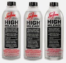 (3X) Sea Foam High Mileage Motor Fuel and Oil Treatment - 16 Oz HM16 - Seafoam