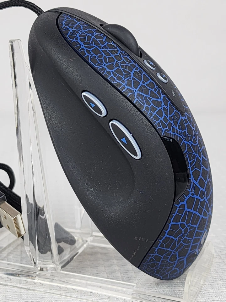 Мышь игровая Logitech G5 проводная синяя M-UAH113A б/у протестирована - Изображение 3 из 4