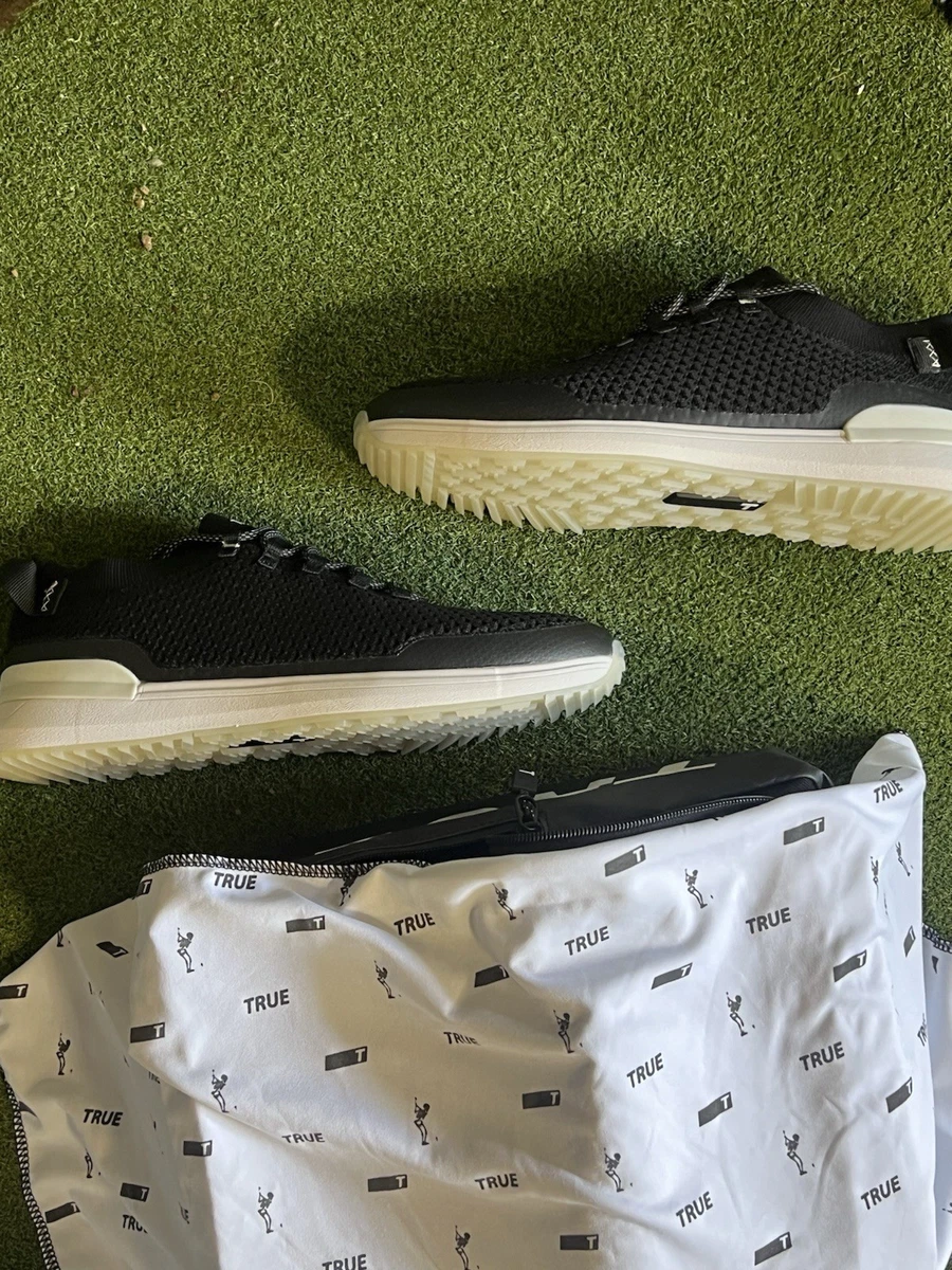 Black Golf Shoes TRUE linkswear for Men for sale | eBay