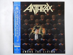 Anthrax Among the Living Vinyl | eBay