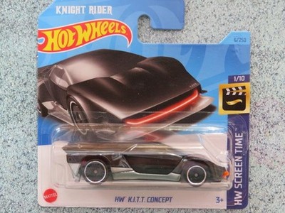 Hot Wheels H3A 006 HW K.I.T.T. CONCEPT Black Knight Rider 2023 006/250 CaseA