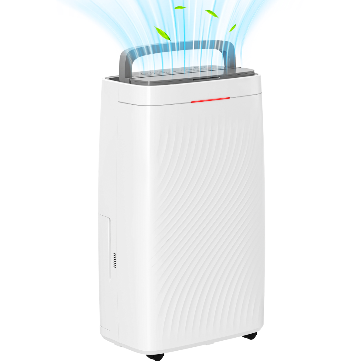 HOMCOM 16L Dehumidifier with Filter 5.5L Water Tank Auto Defrost Timer