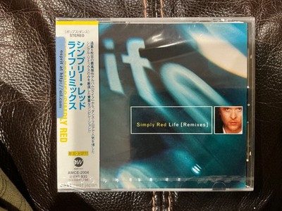 Simply Red   Life (Remixes) Japan CD AMCE-2004 *RARE NEW SEALED*