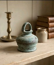 Antique Bronze Tibetan Temple Bell Circa 1890 3" Tall 0.25kg