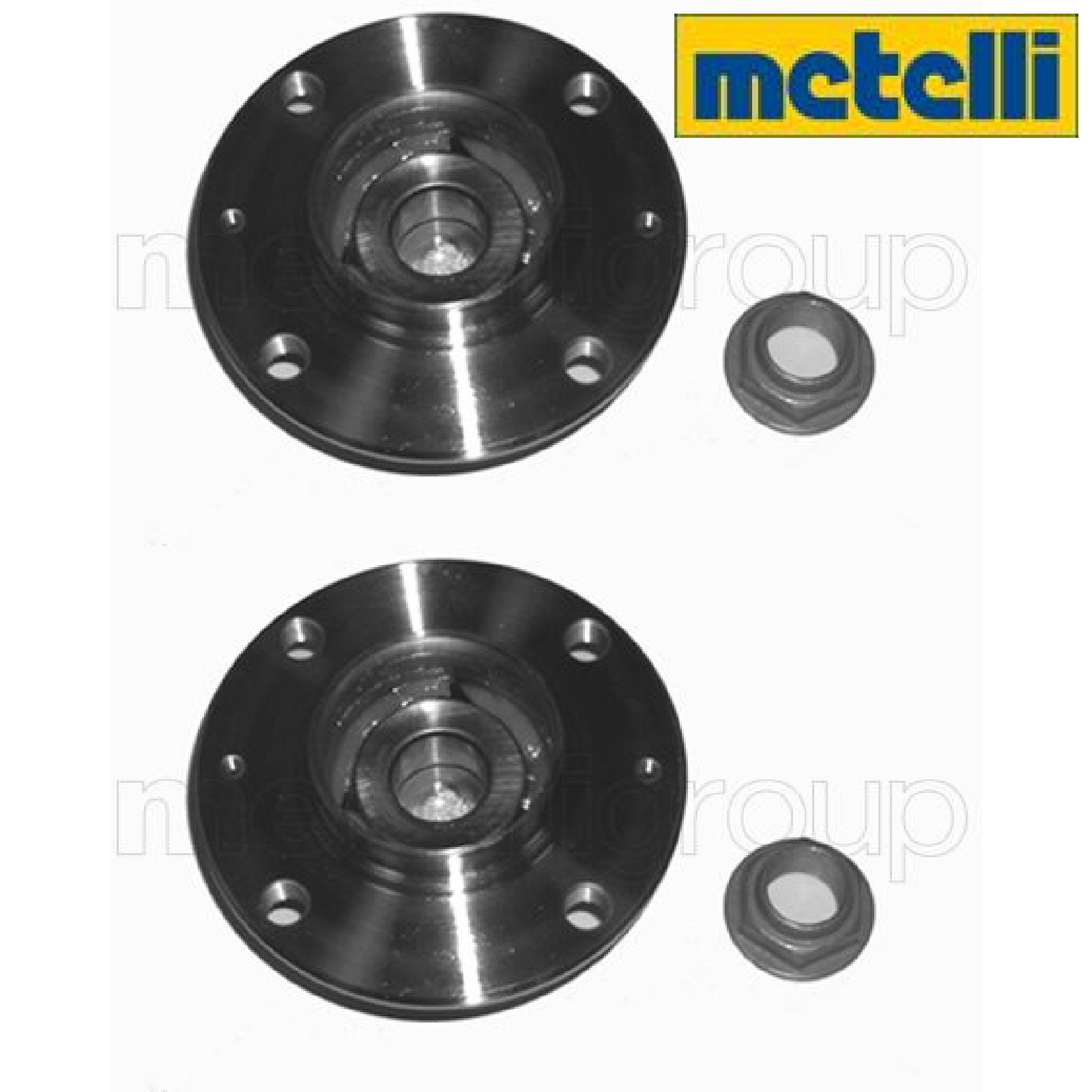 2x Radlagersatz metelli 19-2444 2 Radlager Satz links rechts Hinterachse