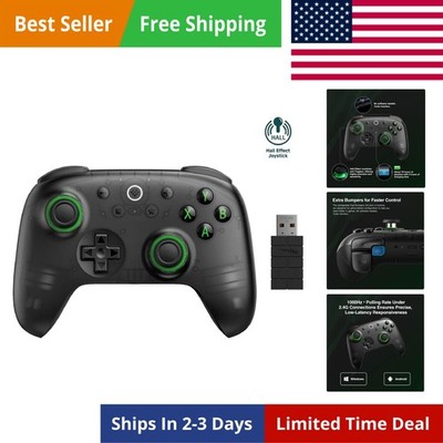 Ultimate 2C Wireless Controller for Windows PC and Android, with 1000Hz Polli...