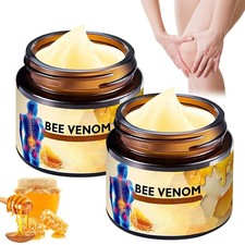 2PCS Bee Venom Cream,Bee Advanced Joint and Bone Cream, Cream 