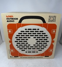 Turtlebox Grande Outdoor Speaker   Waterproof, Rugged, 126dB - Orange   SEALED  