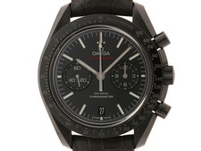 Omega Omega Speedmaster Dark Side Of The Moon 311.92.44.51.01.003 Ceramic Leather Blac