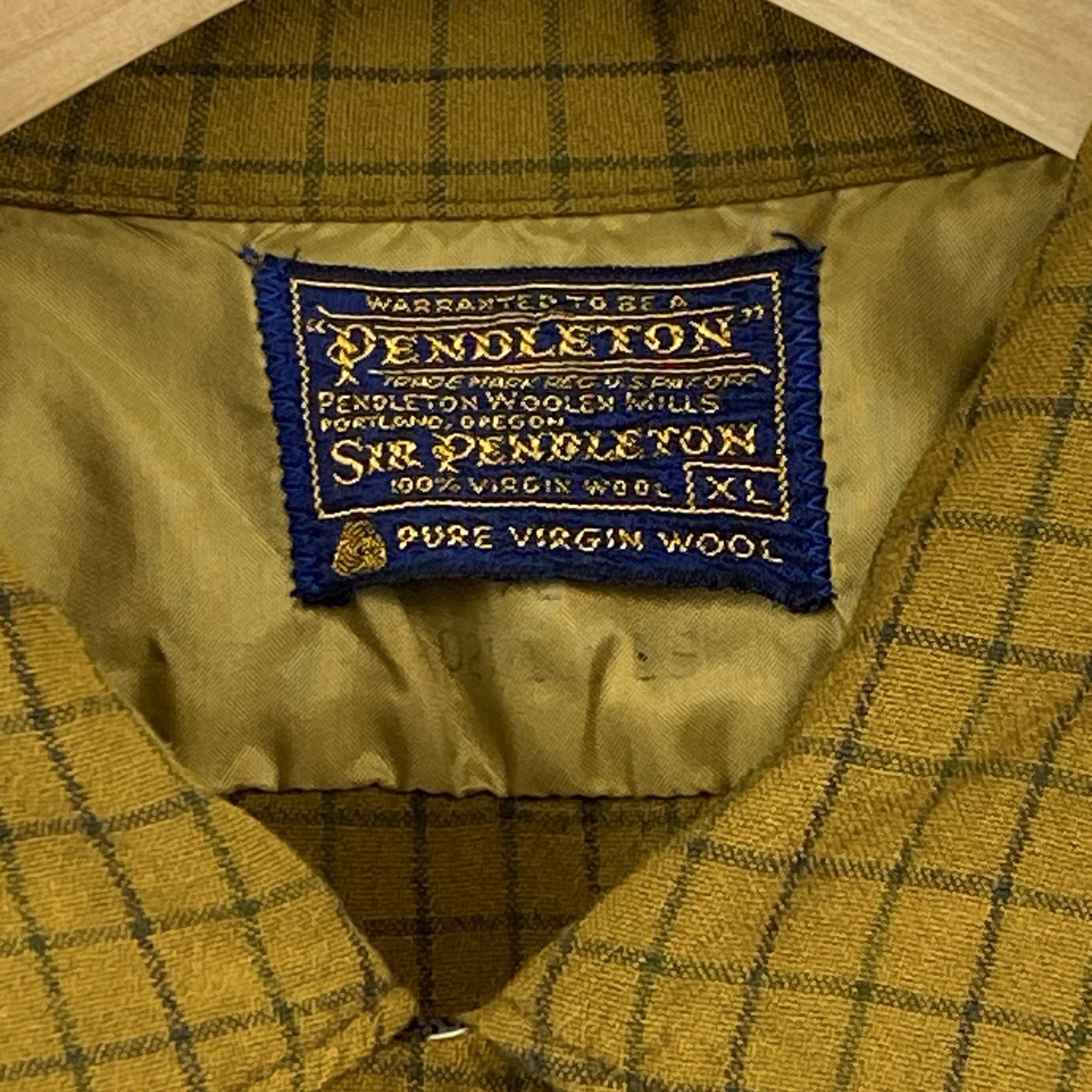 Early 1960s Pendleton Sir Pendleton Wool CPO Shir… - image 2