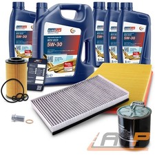 INSPEKTIONSPAKET FILTERSATZ SET B+9L EUROLUB 5W-30 FÜR MERCEDES VIANO W639