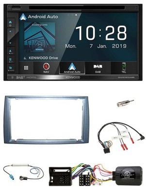 Kenwood DAB TMC USB 2DIN Lenkrad Bluetooth Navigation für Peugeot 308 07-09 40pi