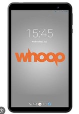 Whoop TAB-8US2 Android Tablet 8  NEVER USED, INCLUDES PROTECTIVE CASE BUNDLE