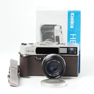 Konica HEXAR Rhodium Film Camera 35mm F/2 [Excellent++ w/strap] #14645 - Photo 1/4