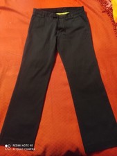PUMA Men's Chino Trousers W34 L34 Black