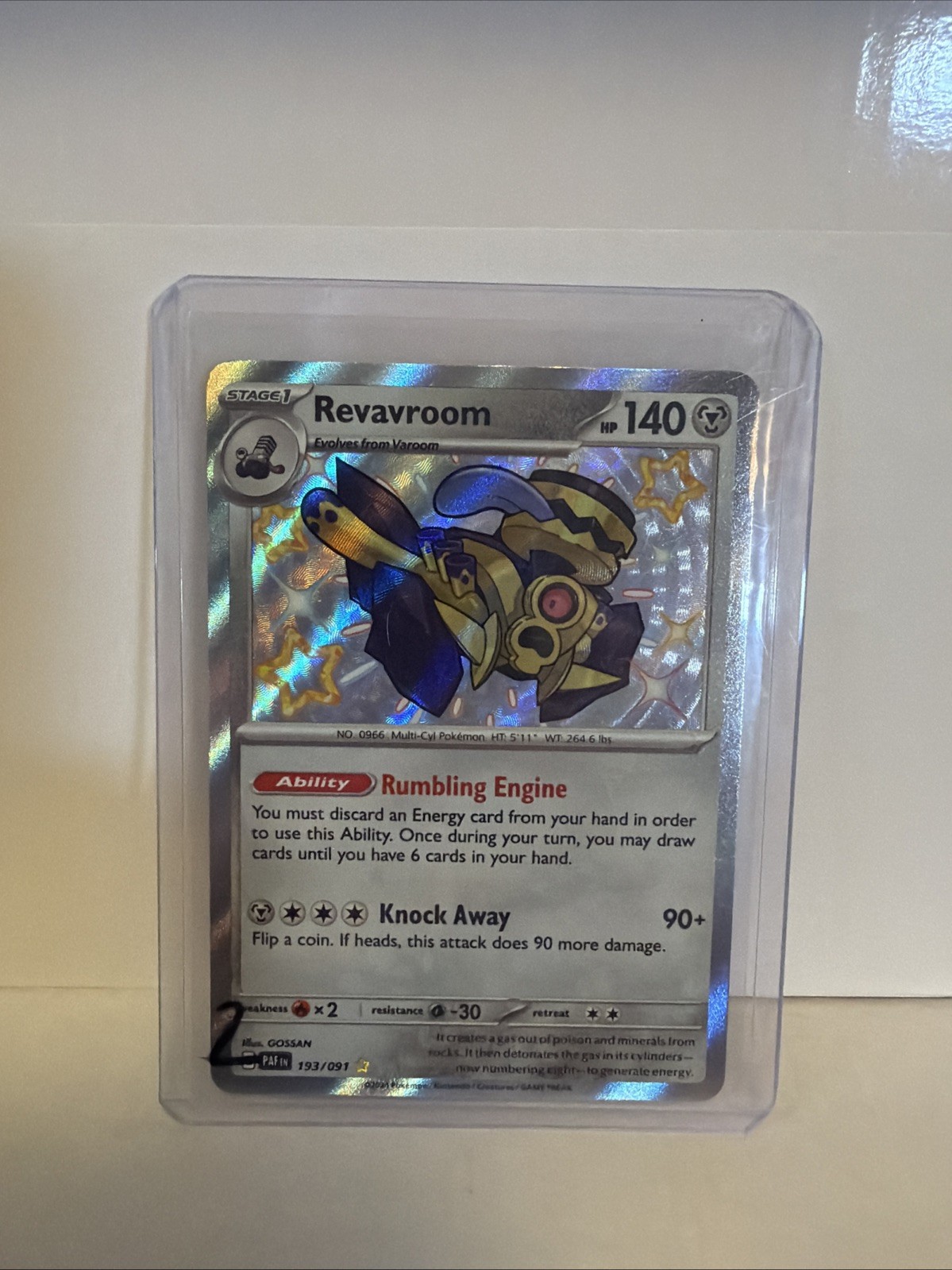 Revavroom 193/091 SV: Paldean Fates Holo