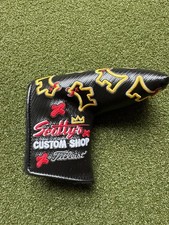 Scotty Cameron Black 2010 Dancing Junk Yard Dog Headcover 1 of 500 Limited NOOB