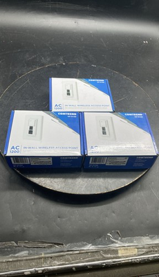 #ad Comtrend WAP EN1200E AC1200 Dual Band In Wall WiFi Access Point Unit Lot of 3 $312.65