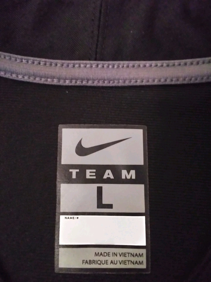 Ohio State Buckeyes NCAA Nike Team Youth Alt Black Football Jersey Size L - Image 4 of 4