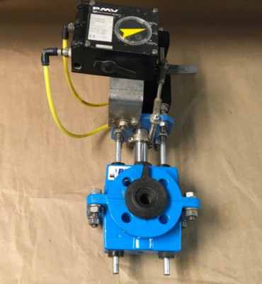 RF Valve BE1/0.75 PD150-553X w/ PMV Pneumatic Positioner P5 5116595   (KB)