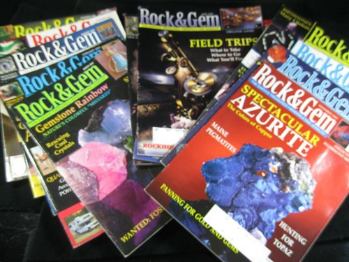 ROCK & GEM LAPIDARY MAGAZINE Back Issues *RockNGem * See the List for Available - Picture 3 of 4