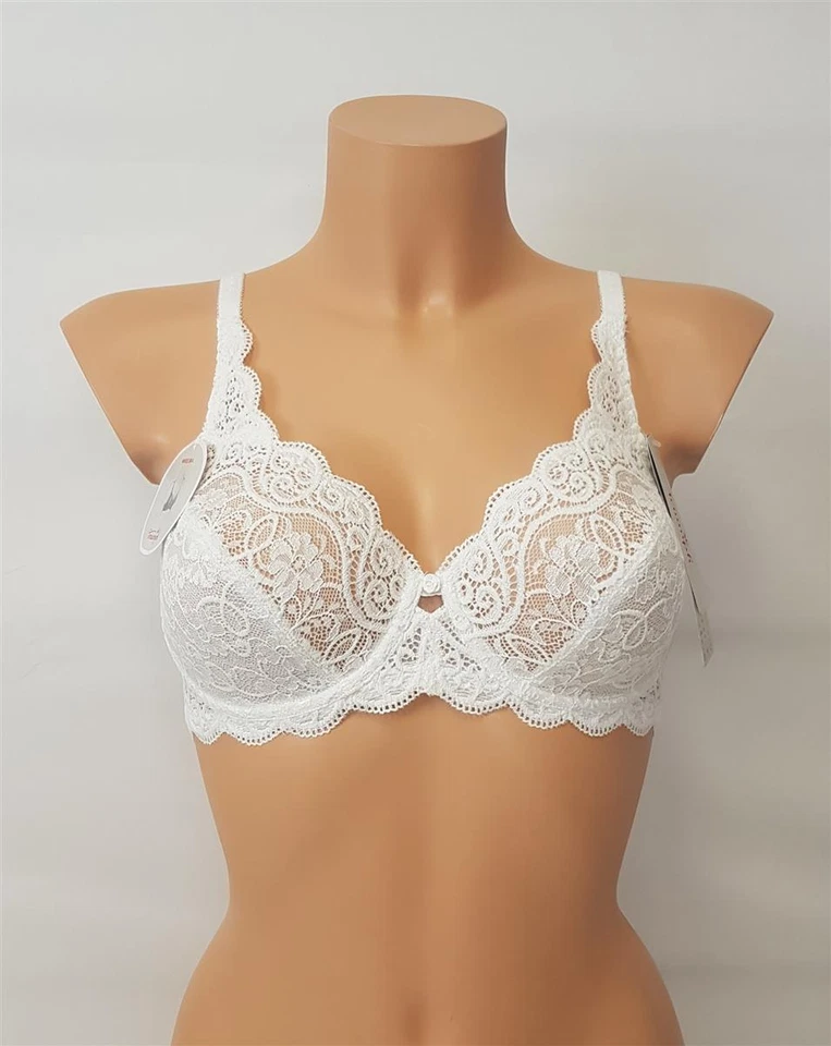 Triumph Amourette 300 W Bügel-BH Weiß White 0003/03 viel Spitze NEU Dessous 1A
