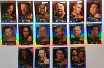 Topps Slam Attax Rumble 2011 Champion Sammelkarten zum Auswählen