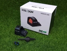 Holosun Solar Reflex Multi-Reticle Green Dot Sight Concealed Carry  HE507C-GR-X2