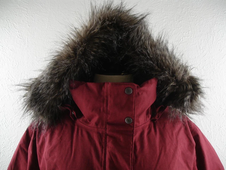 Women's 2X Columbia Juniper Ridge Omni-Heat Omni-Tech Down Parka Faux Fur Hooded - Image 3 of 4