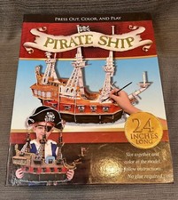 Top That Pirate Ship Build Your Own Foam Board Pirate Ship Open Box 2013