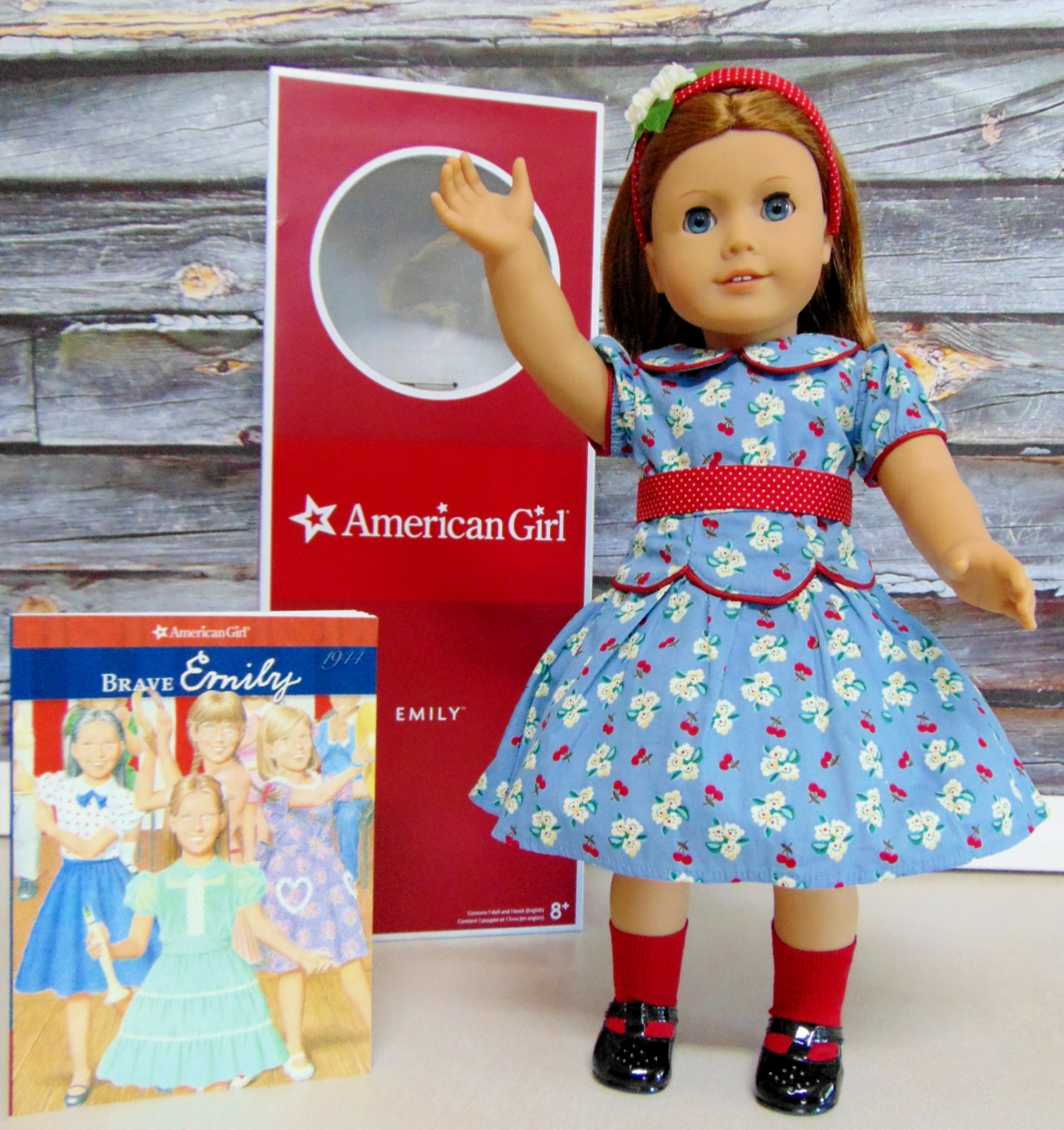 american girl doll red hair blue eyes
