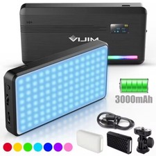Ulanzi VIJIM VL196 RGB LED Light Video Photography On-Camera Light 2500K-9000K
