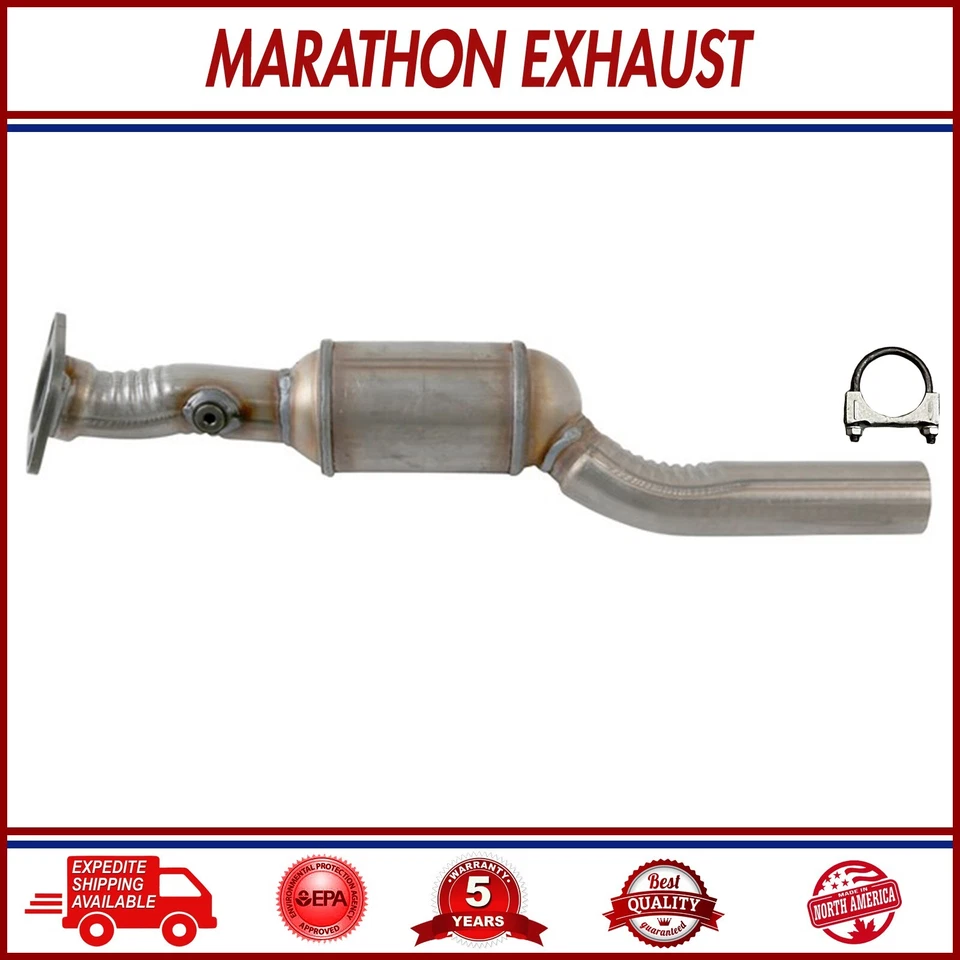 Convertidor catalítico trasero compatible con: 2013-2016 Mazda CX-5 2,0 L|2014-2021CX-5 2,5 L AWD Foto 4 de 4