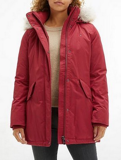 Sorona Padded Parka Hilfiger Winterparka Damen Tommy Hilfiger
