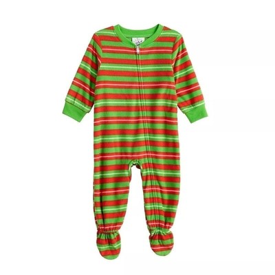 Baby Jammies How The Grinch Stole Christmas Footed Pajamas - 12 Months