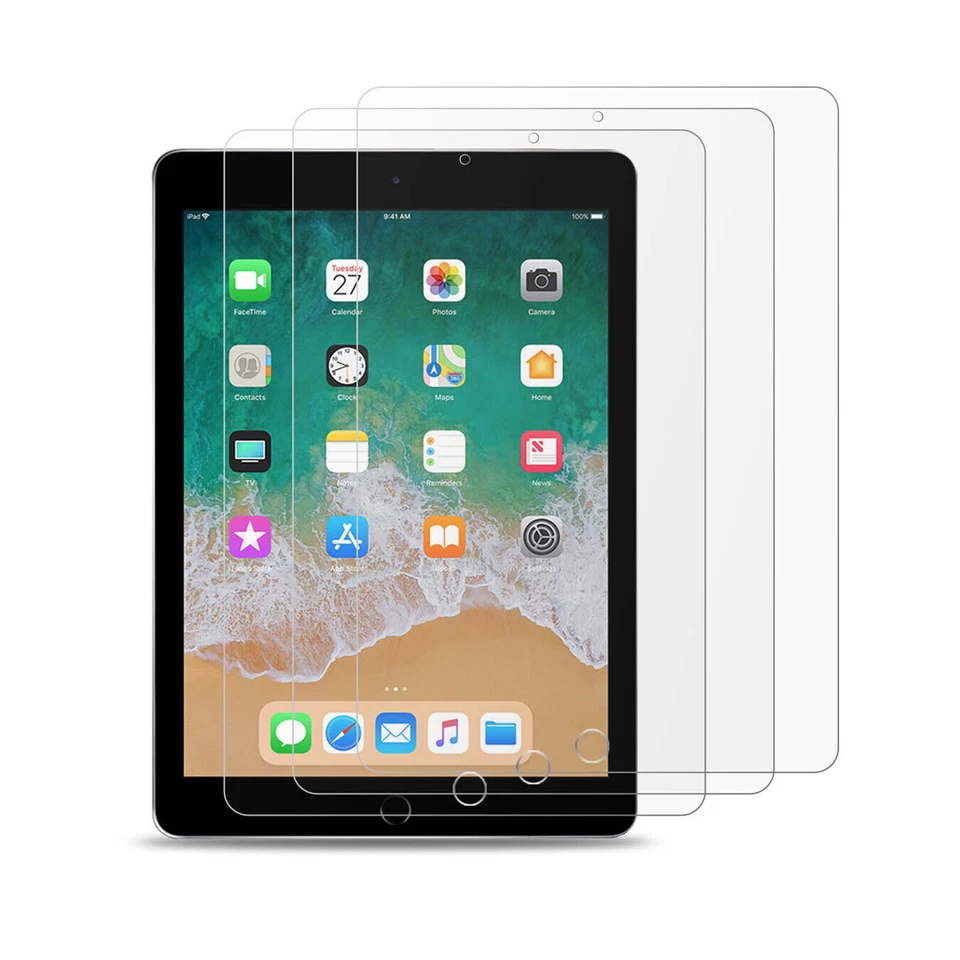 3 Pack Clear Screen Protector Protective Film For iPad 7.9 9.7 10.2 10.5 10.9 11 - Image 3 of 3