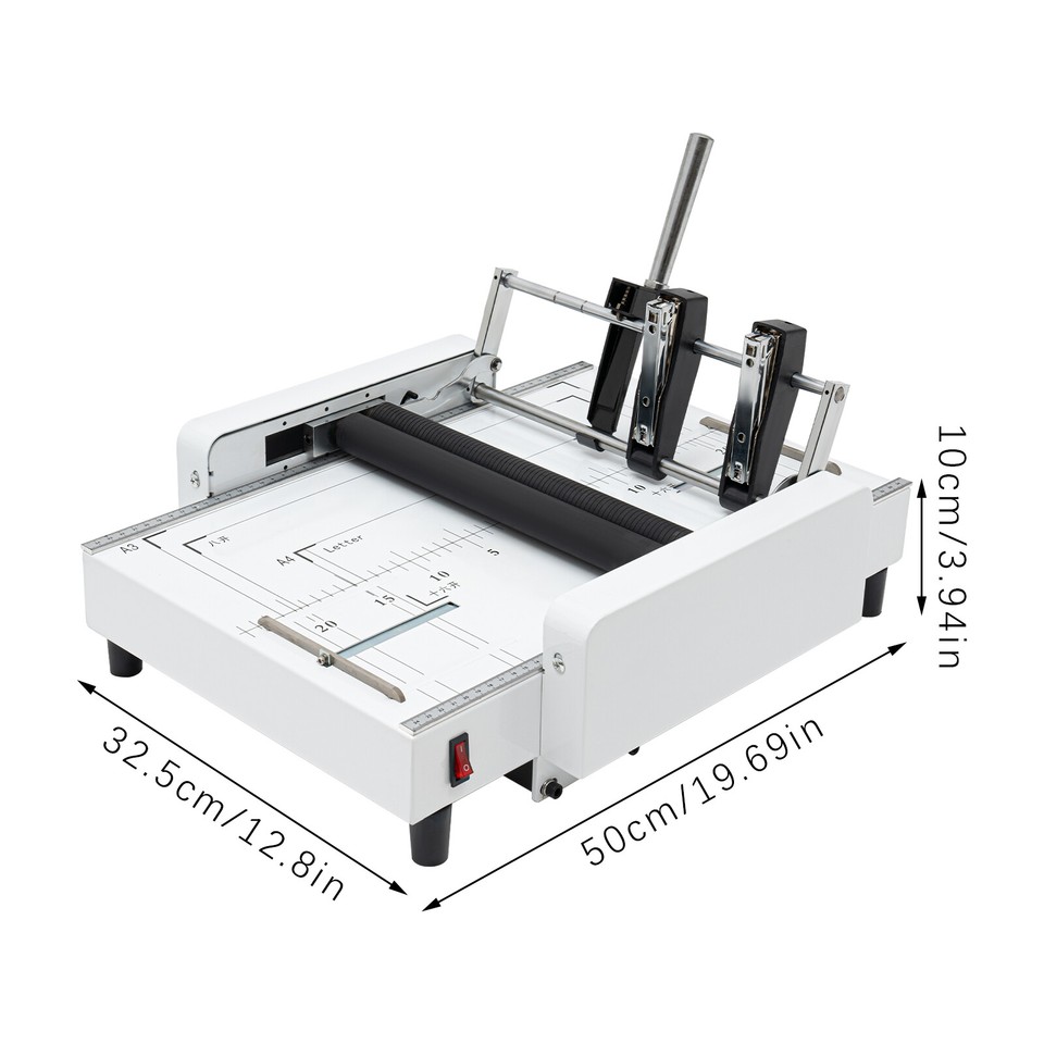 A3 Booklet Maker, Paper Folding Machine, Binding & Folding Machine US ...